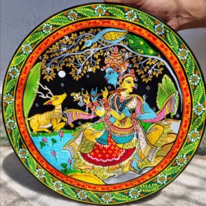 MOONLIGHT IN VRINDAVAN WALLPLATE